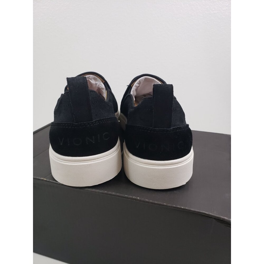 Vionic‎ Women's Kimmie Perforated Slip on Sneakers (Black Suede) - Size 7.0 M - Picture 4 of 5